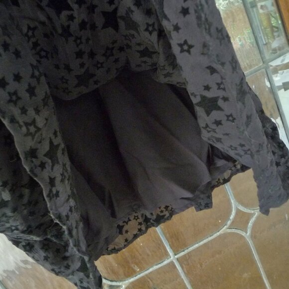 LOFT BLACK STAR DRESS SIZE MEDIUM NEW - Picture 5 of 10